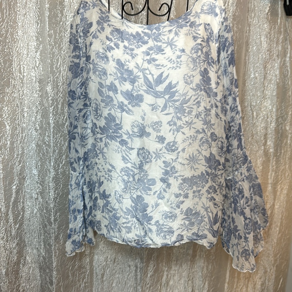 VIOLA BORGHI silk blouse